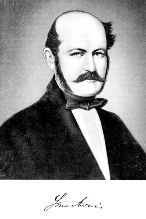Semmelweis Ignác 1857-ben 39 évesen